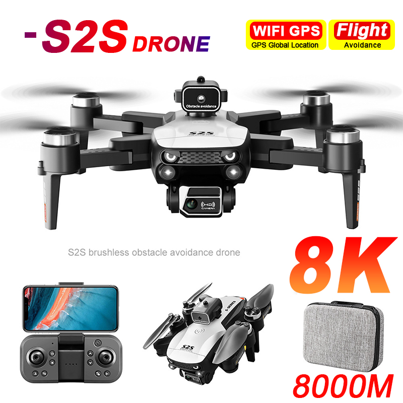 Drone Multispectral - Новый S2S Дрон 8K Профессиональный HD