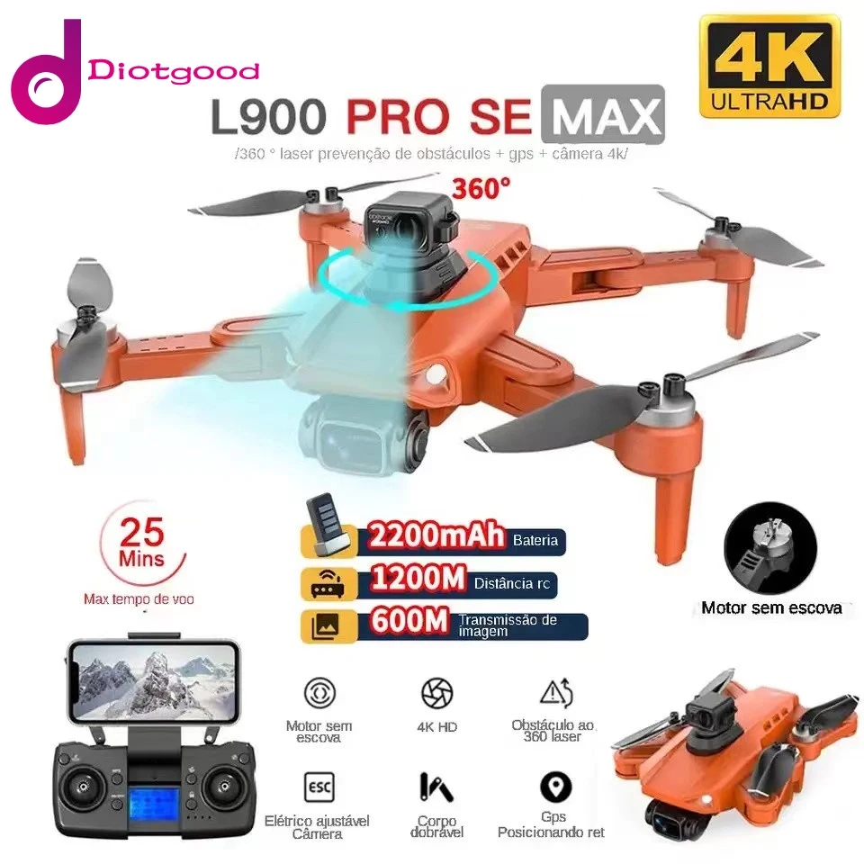 Jjrc Drone X12 - Квадрокоптер L900 PRO/SE/MAX складной с GPS