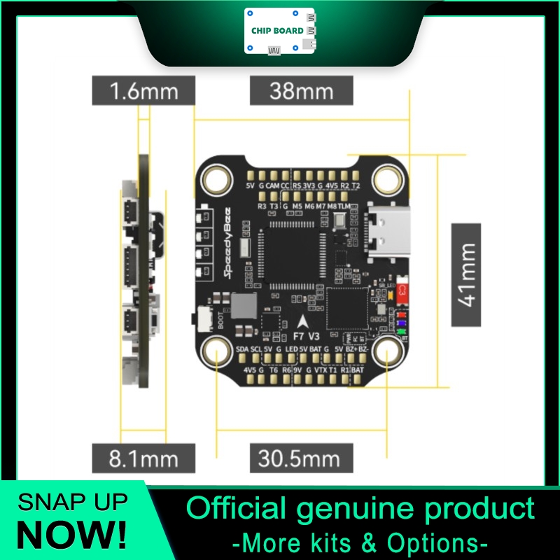Betaflight Fc F7 - Полетный контроллер SpeedyBee F7 V3 для