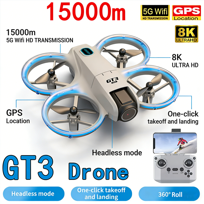 Новый дрон GT3 MAX 8K HD для а – обзор и цена Drone Video Production