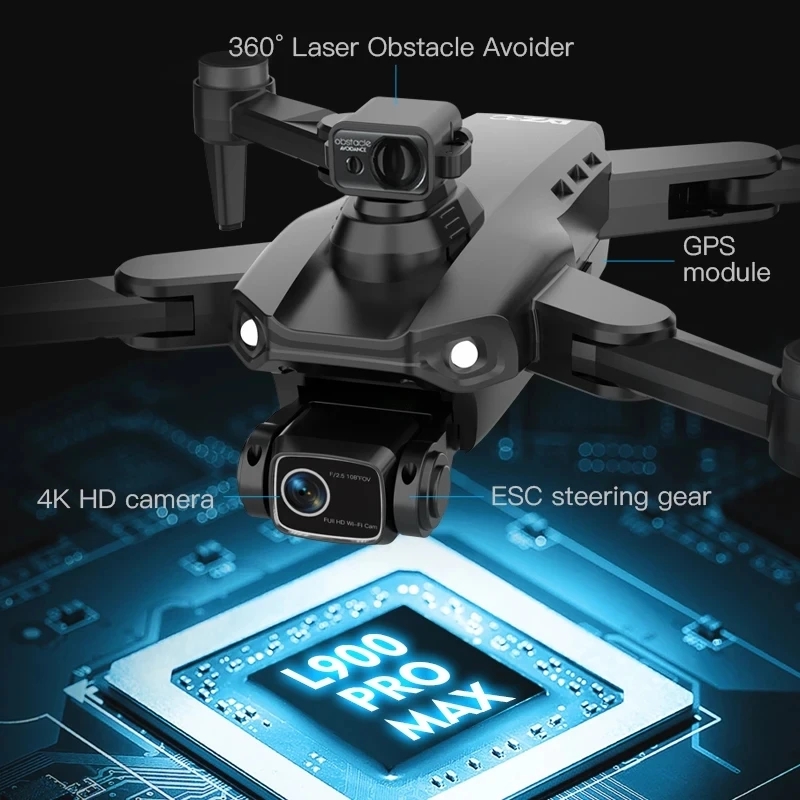 L900 Pro MAX GPS Дрон 4K Профе – обзор и цена Drone Multispectral
