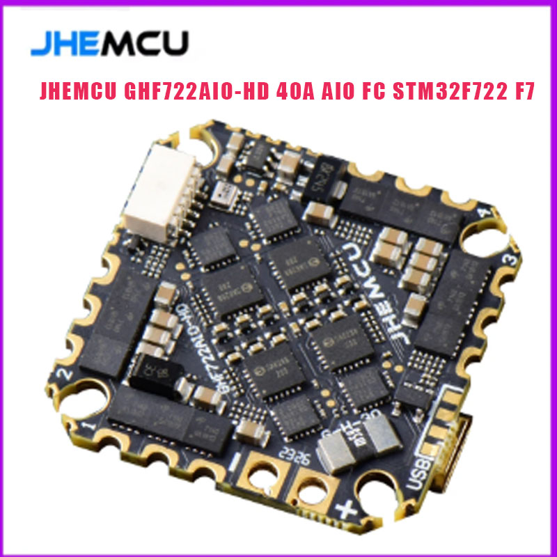 JHEMCU GHF722AIO-HD 40A AIO FC – обзор и цена Betaflight Fc F7
