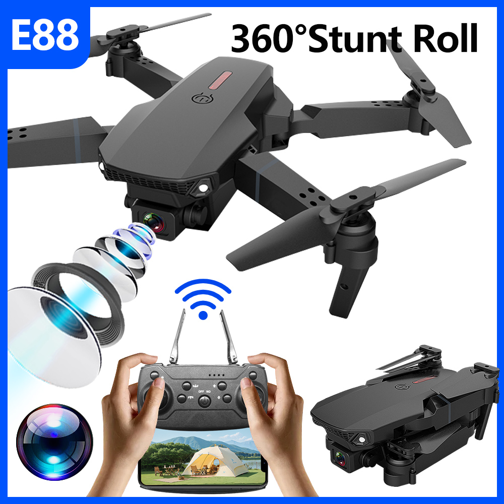 E88 Мини Дрон БПЛА Вращающийся – обзор и цена Eachine Drone E58