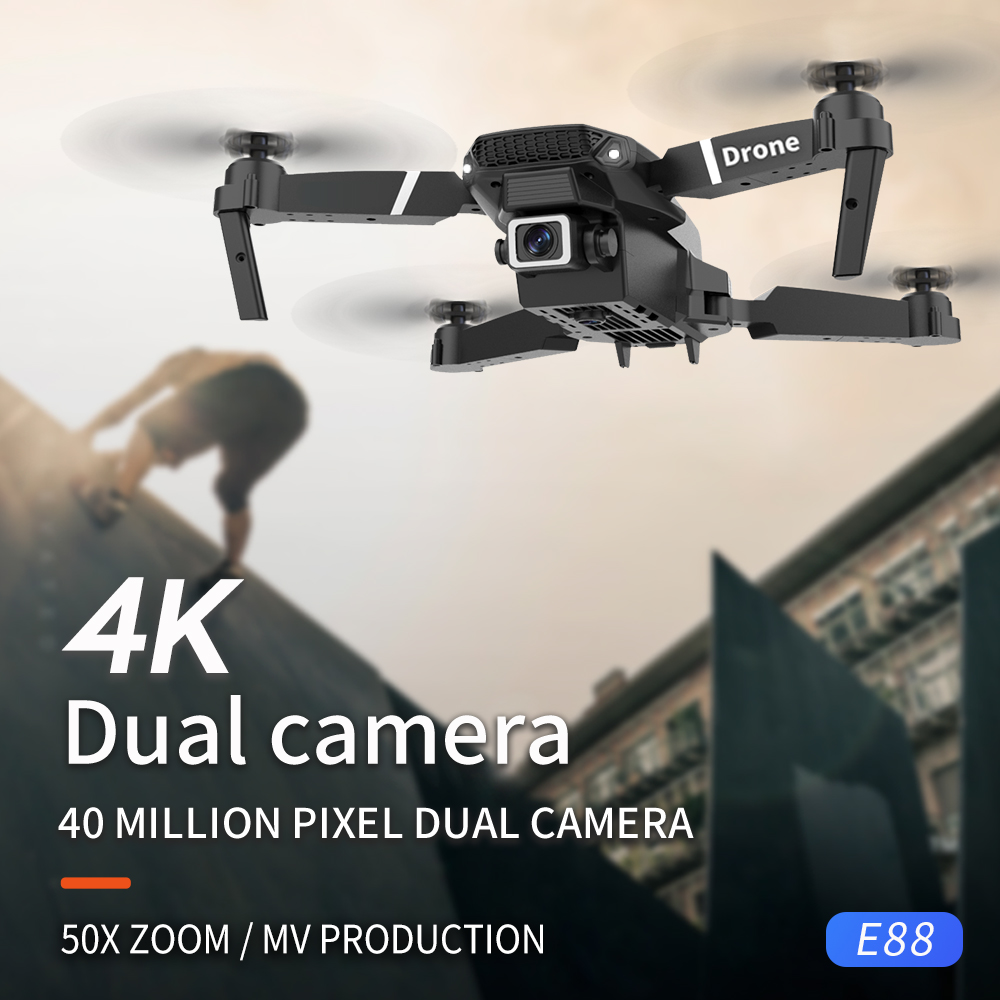 Портативный дрон E88 PRO с скл – обзор и цена Eachine Drone E58