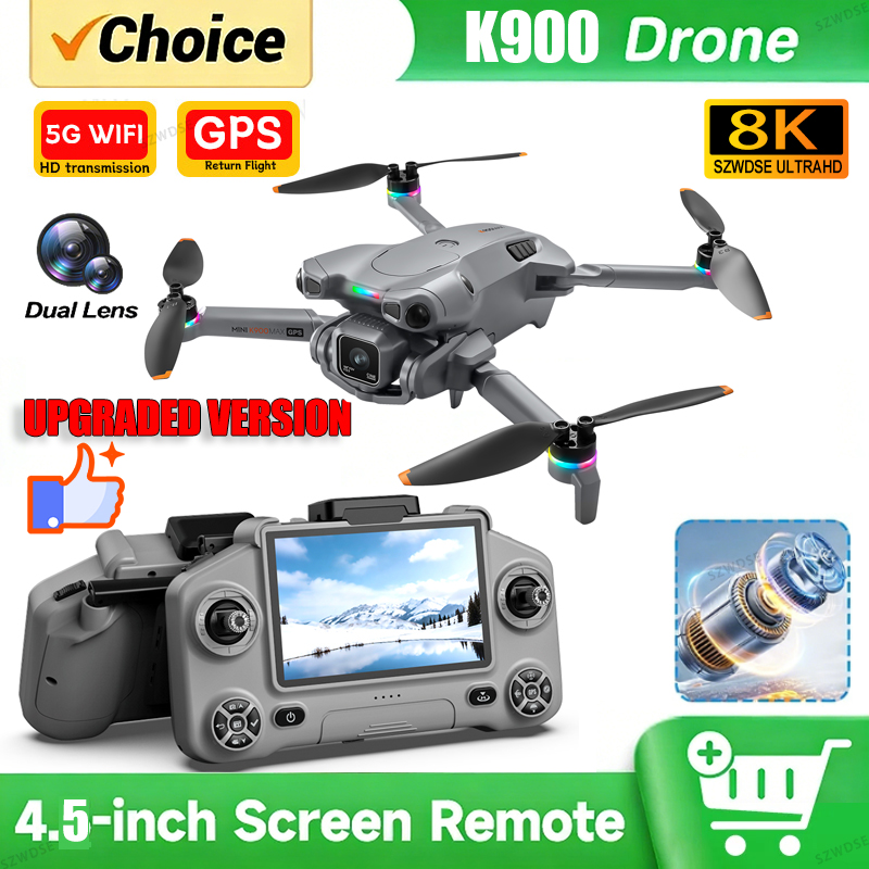 Новый дрон K900 MAX с GPS, про – обзор и цена Drone Multispectral