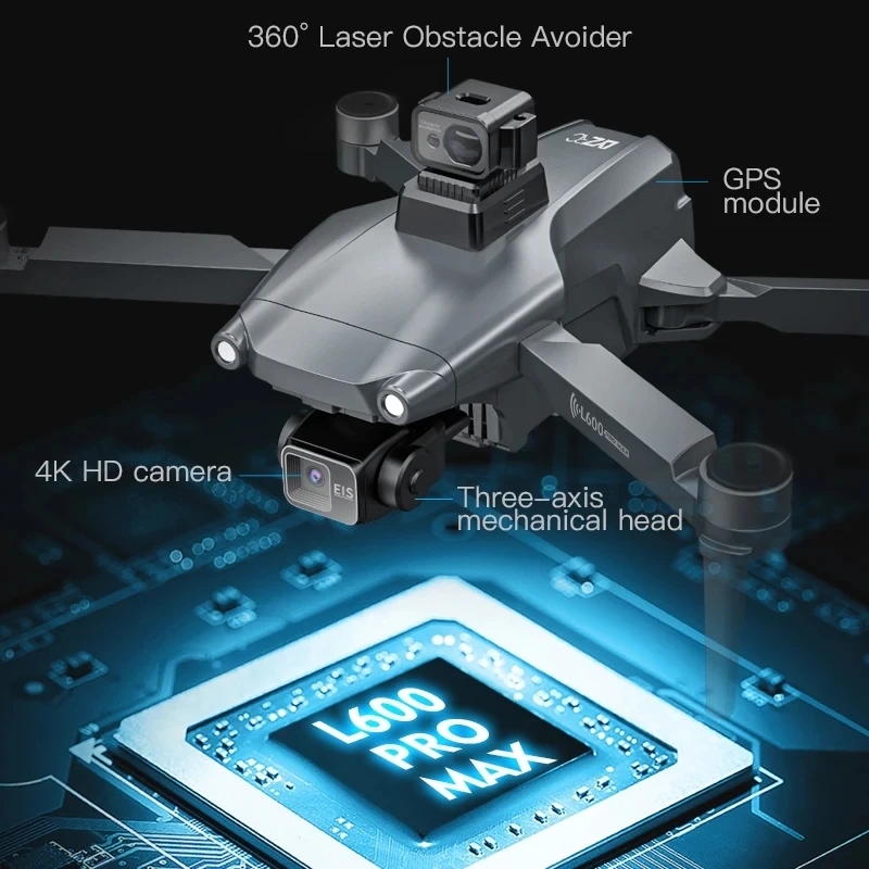 L600 PRO MAX GPS Дрон Професси – обзор и цена Drone Photogrammetry