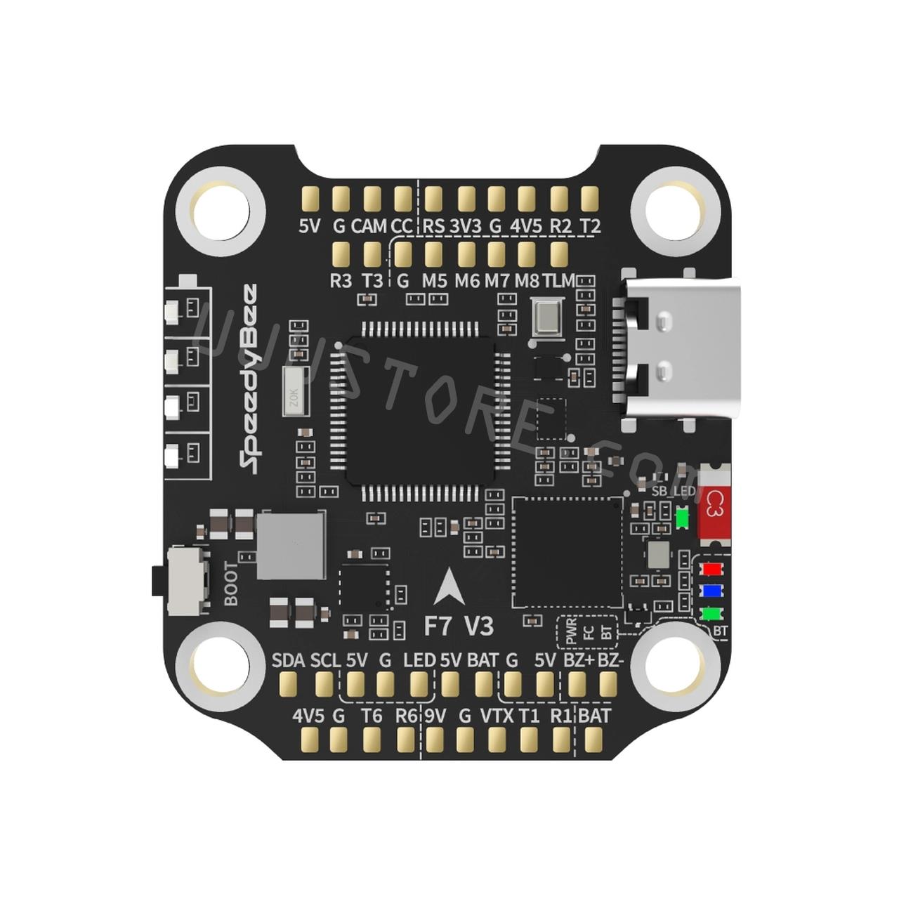 Новый полетный контроллер Spee – обзор и цена Betaflight Fc F7