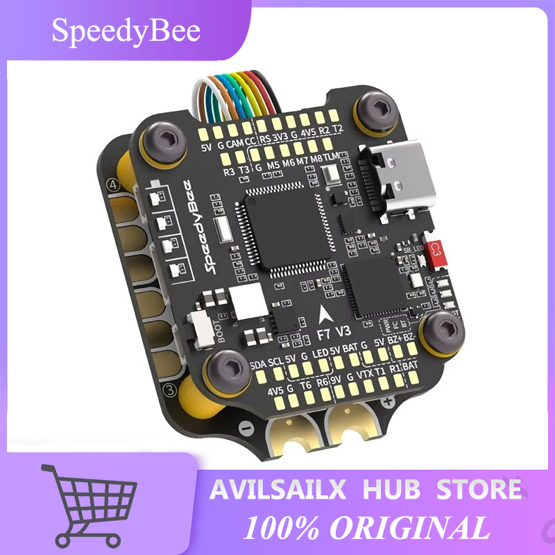 Комплект SpeedyBee F7 V3 BL32  – обзор и цена Betaflight Fc F7