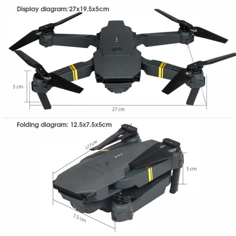 Дрон 4K Eachine E58 WIFI FPV с – обзор и цена Eachine Drone E58